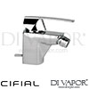 Cifial 32410SY U Techno 65 Mono Bidet Mixer Spare Parts